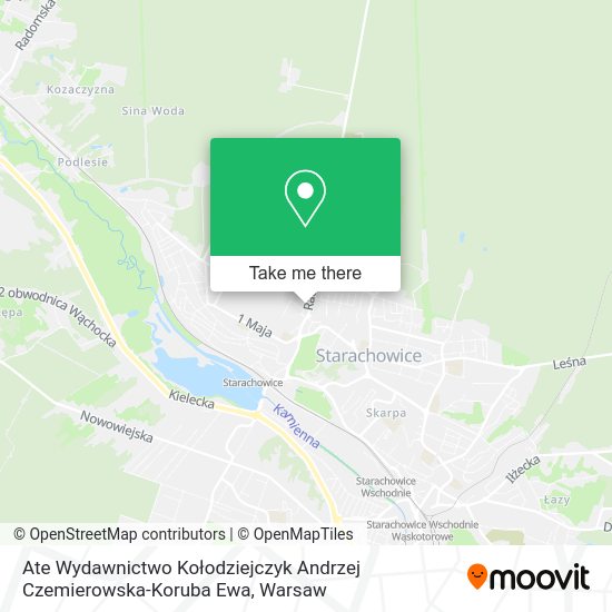 Ate Wydawnictwo Kołodziejczyk Andrzej Czemierowska-Koruba Ewa map