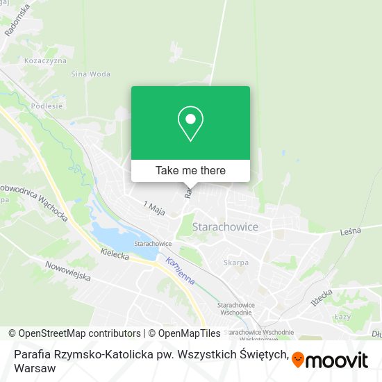 Parafia Rzymsko-Katolicka pw. Wszystkich Świętych map