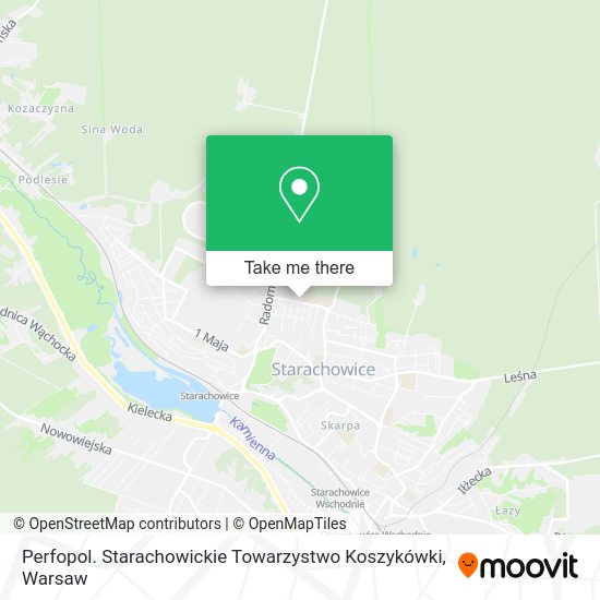 Perfopol. Starachowickie Towarzystwo Koszykówki map