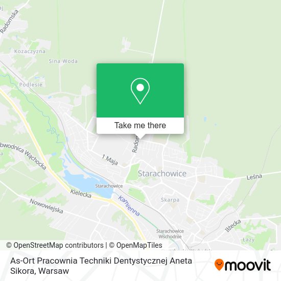 As-Ort Pracownia Techniki Dentystycznej Aneta Sikora map