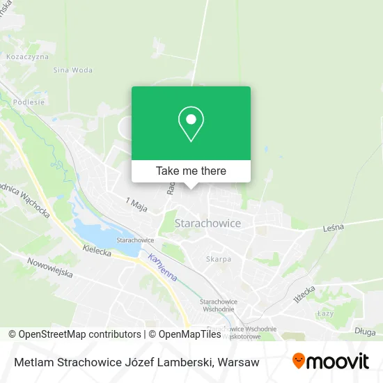 Карта Metlam Strachowice Józef Lamberski
