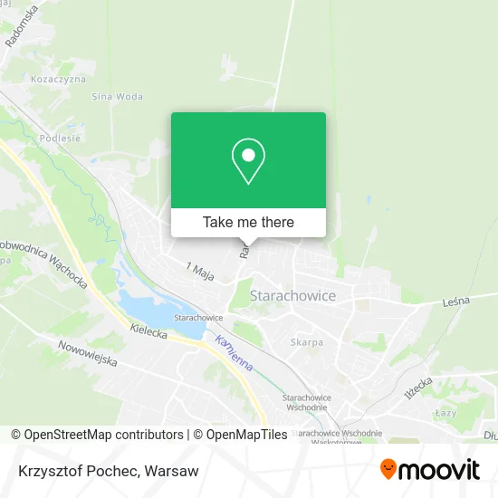 Карта Krzysztof Pochec