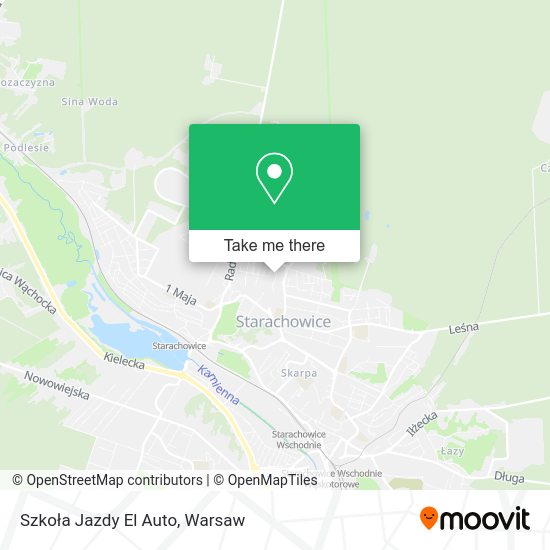 Szkoła Jazdy El Auto map