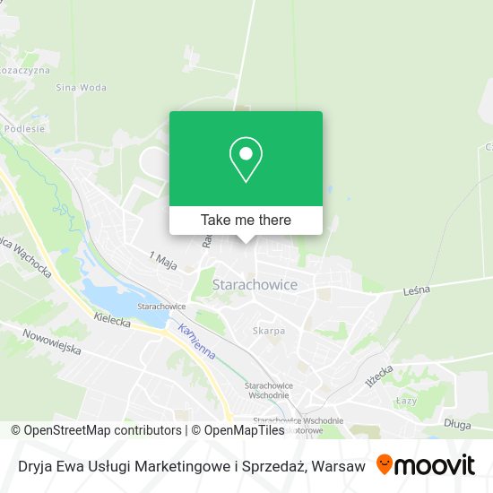 Dryja Ewa Usługi Marketingowe i Sprzedaż map