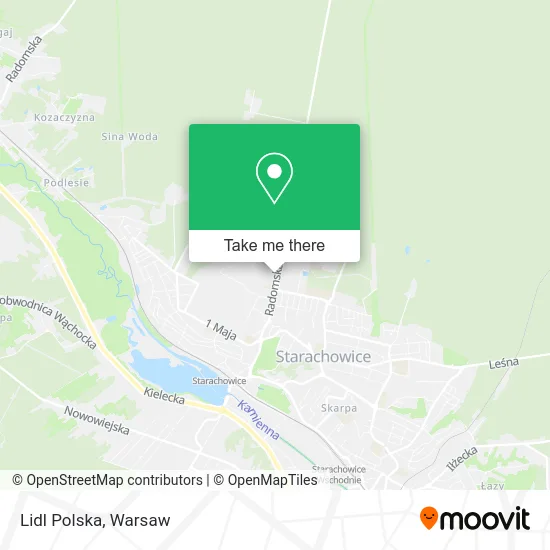 Карта Lidl Polska