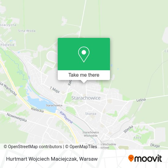 Hurtmart Wojciech Maciejczak map