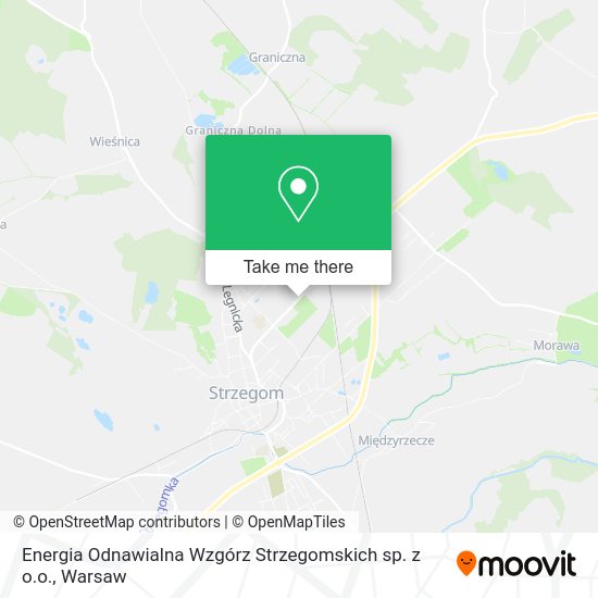 Карта Energia Odnawialna Wzgórz Strzegomskich sp. z o.o.