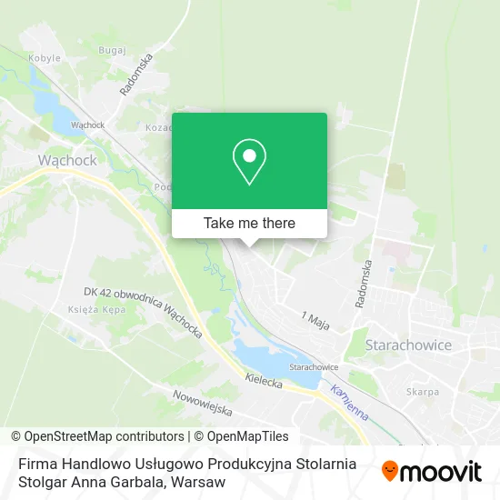 Firma Handlowo Usługowo Produkcyjna Stolarnia Stolgar Anna Garbala map