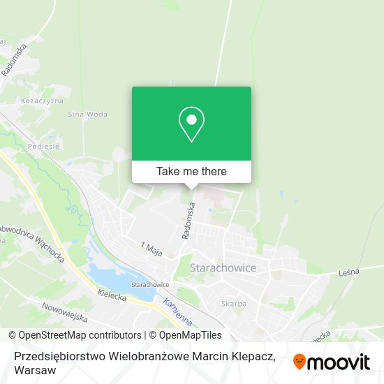 Przedsiębiorstwo Wielobranżowe Marcin Klepacz map