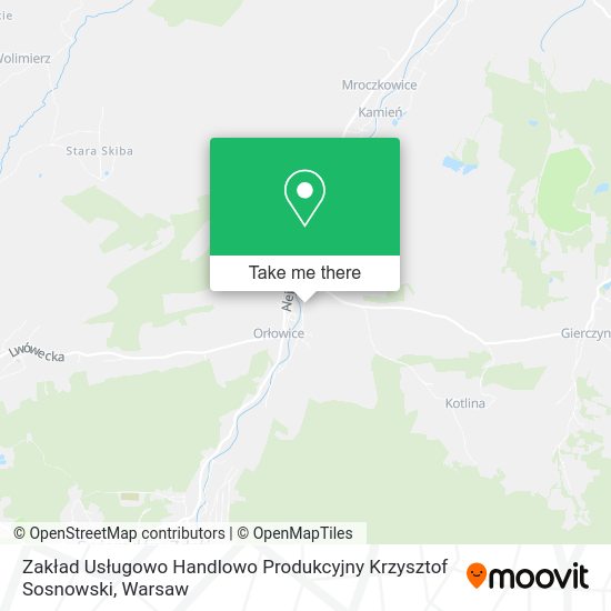 Zakład Usługowo Handlowo Produkcyjny Krzysztof Sosnowski map