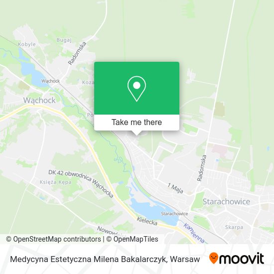 Medycyna Estetyczna Milena Bakalarczyk map