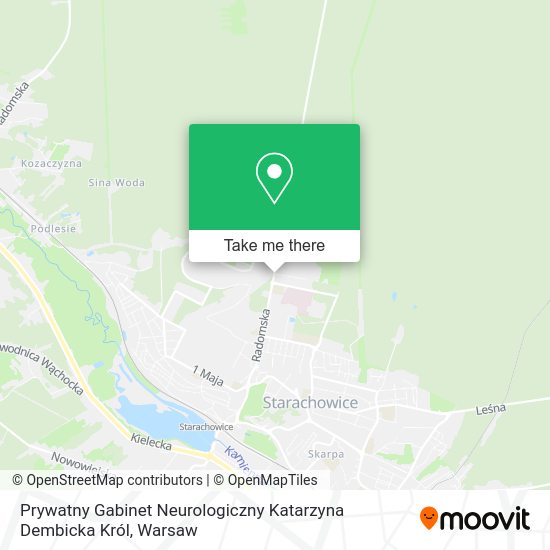 Prywatny Gabinet Neurologiczny Katarzyna Dembicka Król map