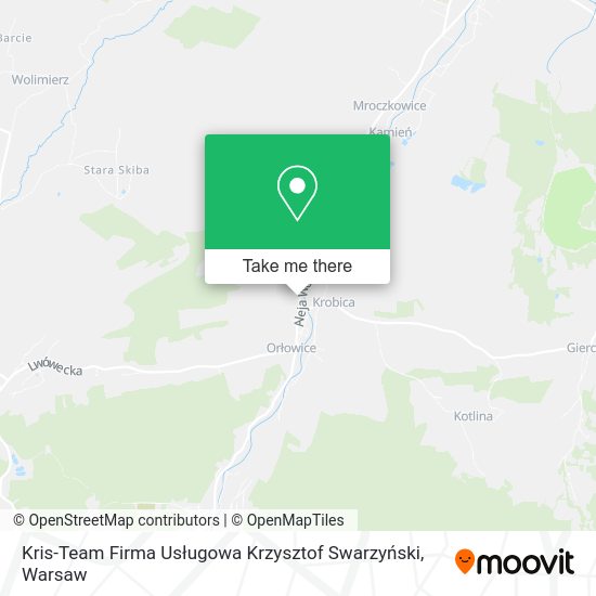 Kris-Team Firma Usługowa Krzysztof Swarzyński map