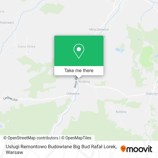 Usługi Remontowo Budowlane Big Bud Rafał Lorek map