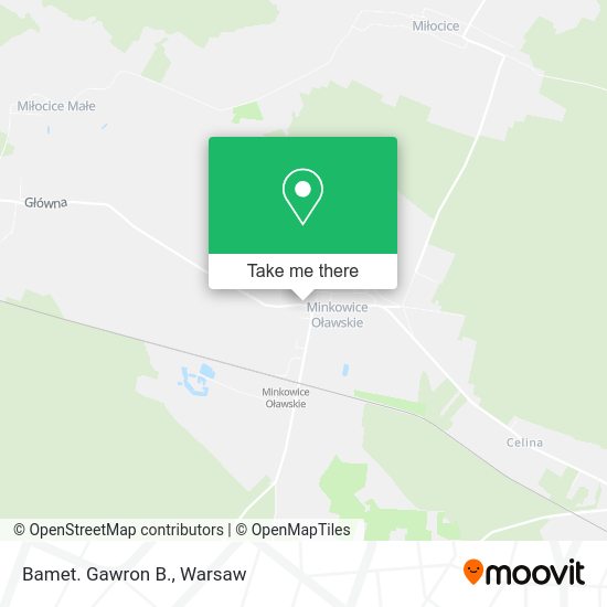 Bamet. Gawron B. map