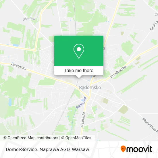 Карта Domel-Service. Naprawa AGD