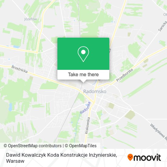 Карта Dawid Kowalczyk Koda Konstrukcje Inżynierskie