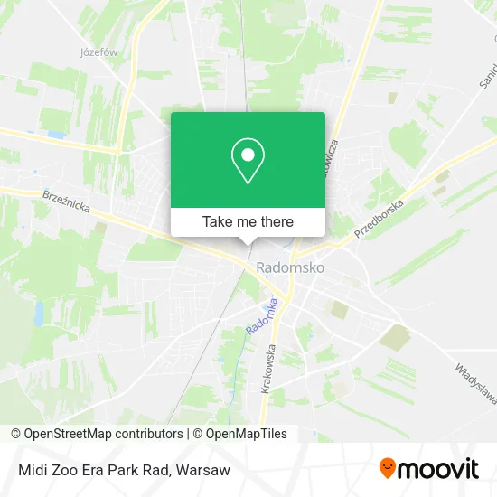 Карта Midi Zoo Era Park Rad