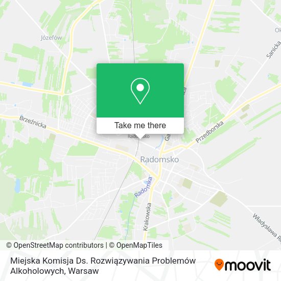 Miejska Komisja Ds. Rozwiązywania Problemów Alkoholowych map