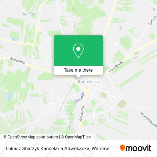 Łukasz Snarzyk Kancelaria Adwokacka map