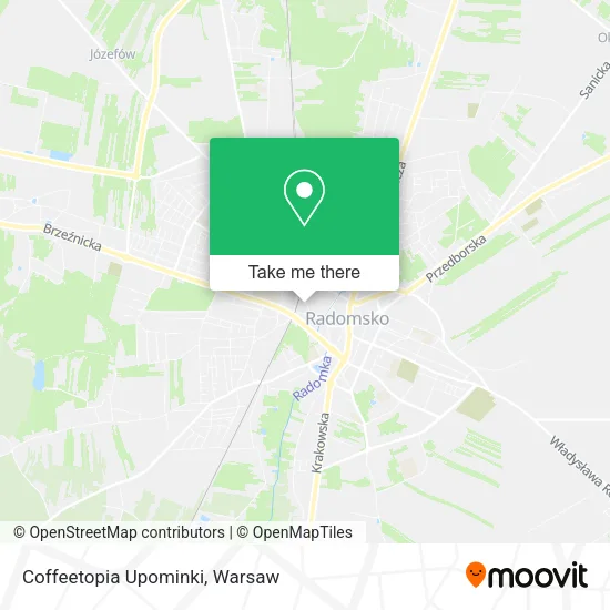 Карта Coffeetopia Upominki