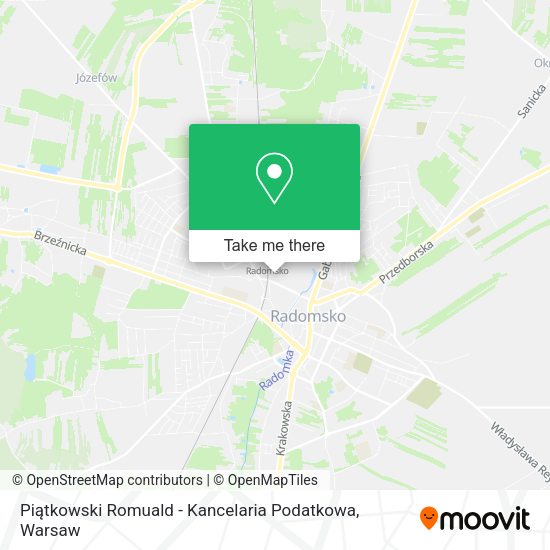 Piątkowski Romuald - Kancelaria Podatkowa map