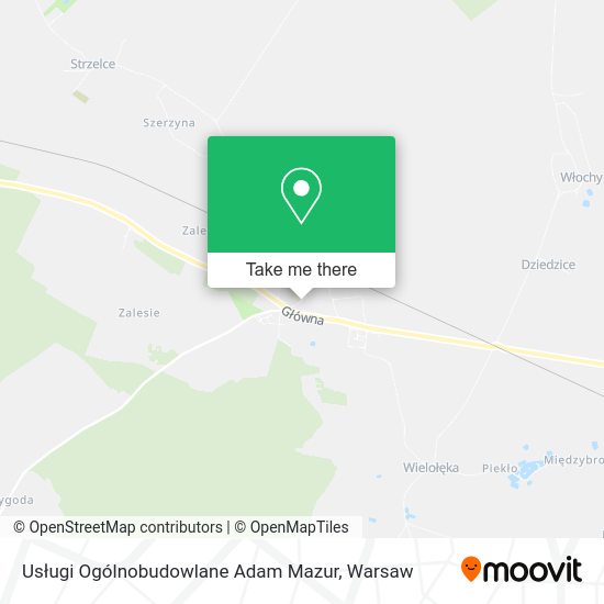 Usługi Ogólnobudowlane Adam Mazur map