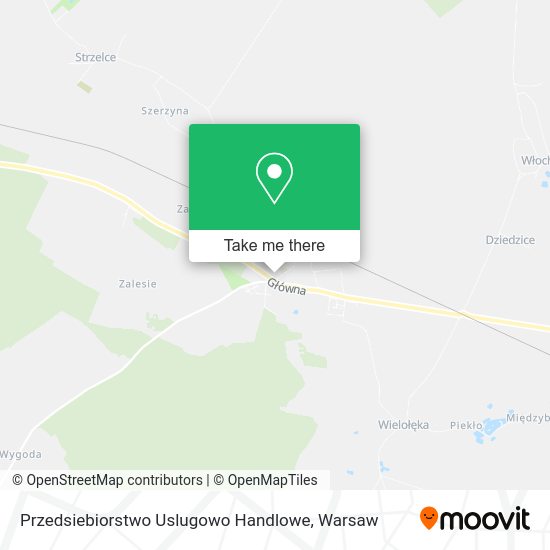 Przedsiebiorstwo Uslugowo Handlowe map