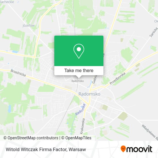 Witold Witczak Firma Factor map