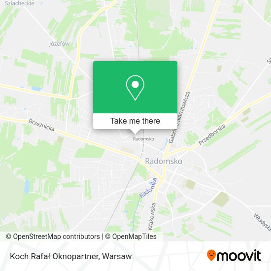 Koch Rafał Oknopartner map