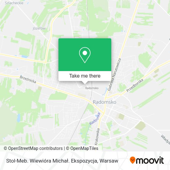 Stol-Meb. Wiewióra Michał. Ekspozycja map