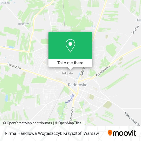 Карта Firma Handlowa Wojtaszczyk Krzysztof