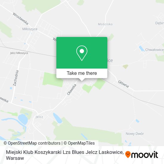 Miejski Klub Koszykarski Lzs Blues Jelcz Laskowice map