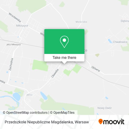 Przedszkole Niepubliczne Magdalenka map