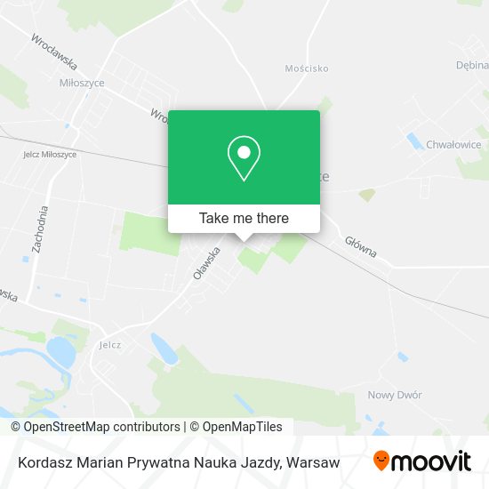 Kordasz Marian Prywatna Nauka Jazdy map