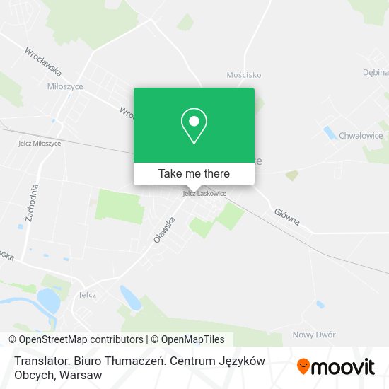 Translator. Biuro Tłumaczeń. Centrum Języków Obcych map