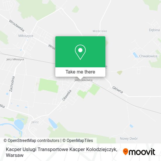 Kacper Uslugi Transportowe Kacper Kolodziejczyk map