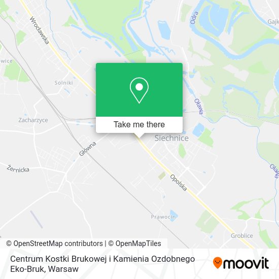 Centrum Kostki Brukowej i Kamienia Ozdobnego Eko-Bruk map