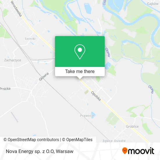 Карта Nova Energy sp. z O.O