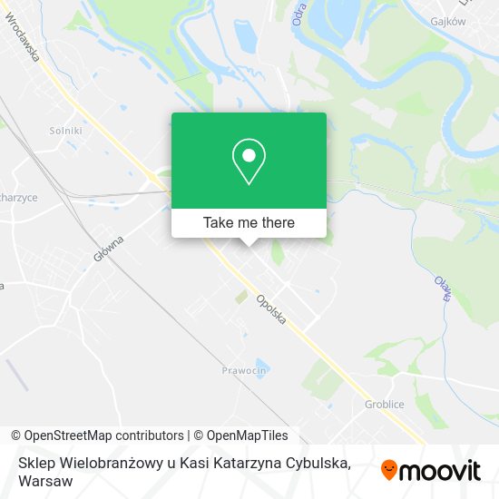 Sklep Wielobranżowy u Kasi Katarzyna Cybulska map