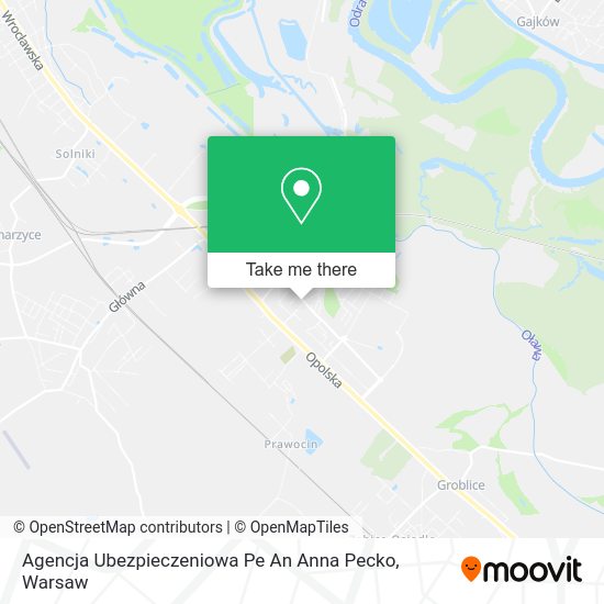 Agencja Ubezpieczeniowa Pe An Anna Pecko map