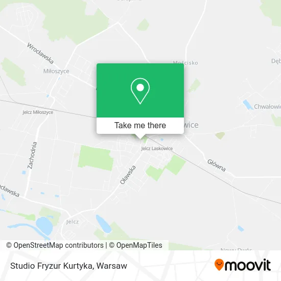 Карта Studio Fryzur Kurtyka