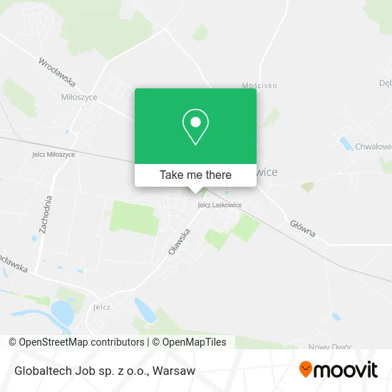 Карта Globaltech Job sp. z o.o.