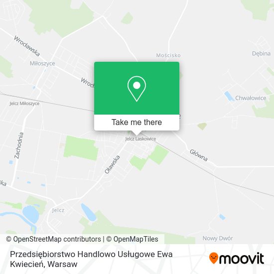 Przedsiębiorstwo Handlowo Usługowe Ewa Kwiecień map