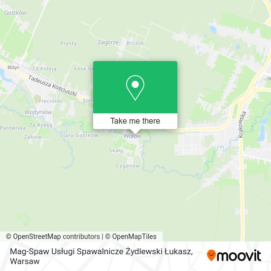 Mag-Spaw Usługi Spawalnicze Żydlewski Łukasz map