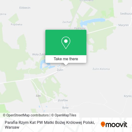 Parafia Rzym Kat PW Matki Bożej Królowej Polski map