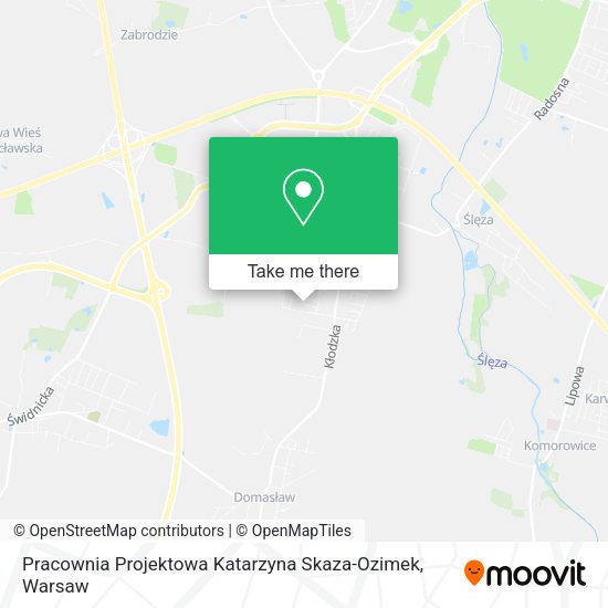 Pracownia Projektowa Katarzyna Skaza-Ozimek map