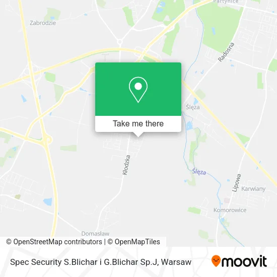 Карта Spec Security S.Blichar i G.Blichar Sp.J