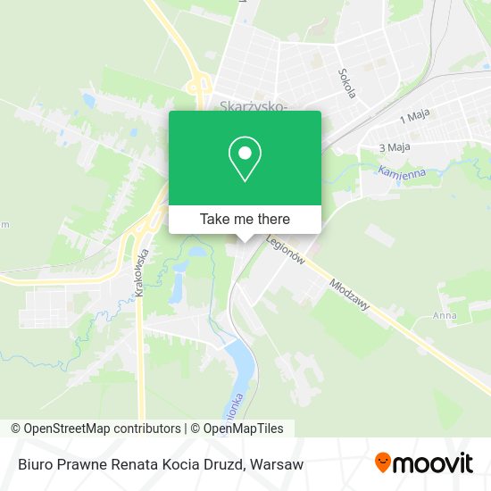 Biuro Prawne Renata Kocia Druzd map