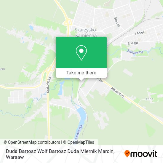 Duda Bartosz Wolf Bartosz Duda Miernik Marcin map